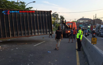 Truk Kontainer Tabrak Pagar Rumah di Jalan Pantura: Kronologi dan Langkah Penanganan