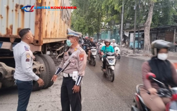 Kecelakaan Maut Motor vs Truk Kontainer di Ringroad Cengkareng, Jakarta Barat: 2 Tewas