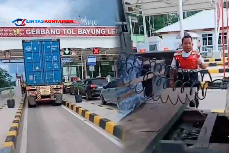 Truk Kontainer Dilarang Masuk Gerbang Tol Betajam, Musi Banyuasin: Langkah Tingkatkan Kelancaran Lalu Lintas