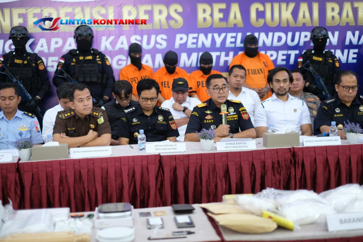 Bea Cukai Batam Gagalkan Penyelundupan Narkoba Senilai Rp87 Miliar