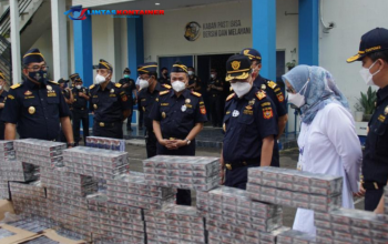 Bea Cukai Banten Bersinergi dengan Perusahaan Jasa Titipan untuk Berantas Rokok Ilegal