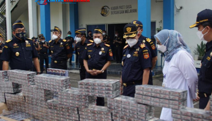 Bea Cukai Banten Bersinergi dengan Perusahaan Jasa Titipan untuk Berantas Rokok Ilegal