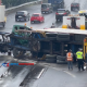 Lakalantas Truk Kontainer di Ruas Tol JORR Japek, Evakuasi Terkendala Medan Sulit