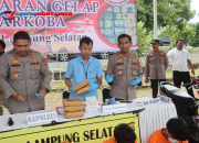 Polisi Gagalkan Penyelundupan 16 Kg Ganja di Pelabuhan Bakauheni