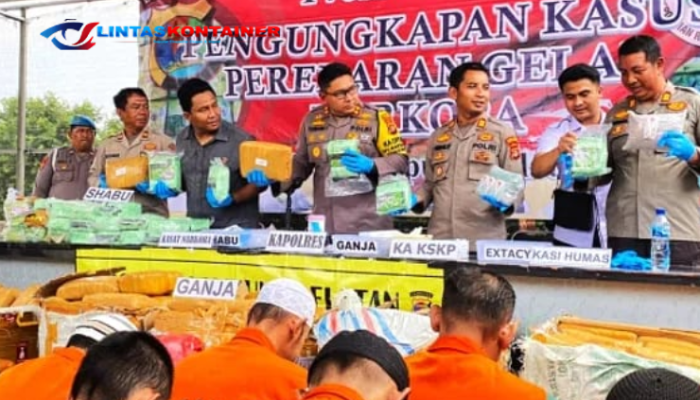 Polisi Gagalkan Penyelundupan 16 Kg Ganja di Pelabuhan Bakauheni