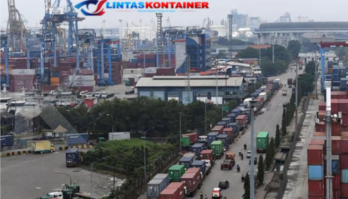 Kemacetan Parah di Tanjung Priok Akibat Kerusakan Gate Otomatis Pelabuhan