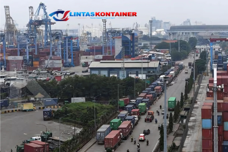 Kemacetan Parah di Tanjung Priok Akibat Kerusakan Gate Otomatis Pelabuhan