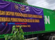 LP Kelas IIA Sragen Ekspor Perdana 1 Kontainer Kerajinan Sabut Kelapa ke Amerika Serikat