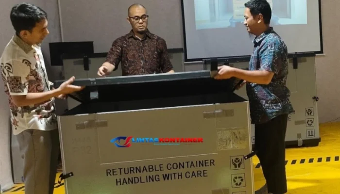 PT Gema Hadirkan Peti Kemas Berteknologi Pelacak