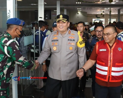 Kapolres Tanjung Priok Patroli! Amankan Pelabuhan Jelang Arus Padat