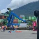 Terminal Bitung Geger! Alat Bongkar Kontainer Roboh Saat Beroperasi