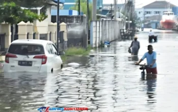 Tanggul Tanjung Emas Jebol, Semarang Tergenang Air Laut!