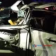 Maut di Pancana! Minibus Hantam Truk Kontainer, 3 Tewas