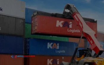 KAI Logistik Cetak Rekor, Angkutan Kontainer Kereta Api Tembus 239.346 Ton Mei 2025