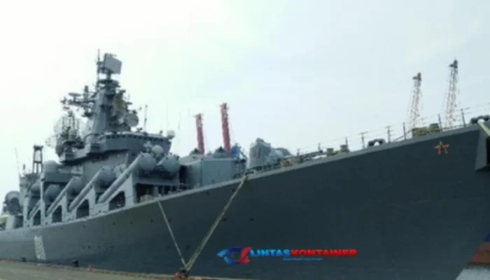 Melihat Megahnya Kapal Perang Rusia di Pelabuhan Tanjung Priok