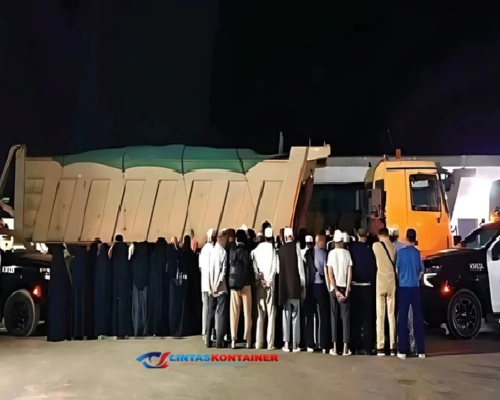108 Jemaah Haji Ilegal Diselundupkan Warga Saudi di Kontainer Truk