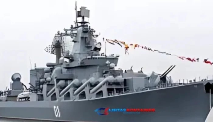 Melihat Megahnya Kapal Perang Rusia di Pelabuhan Tanjung Priok