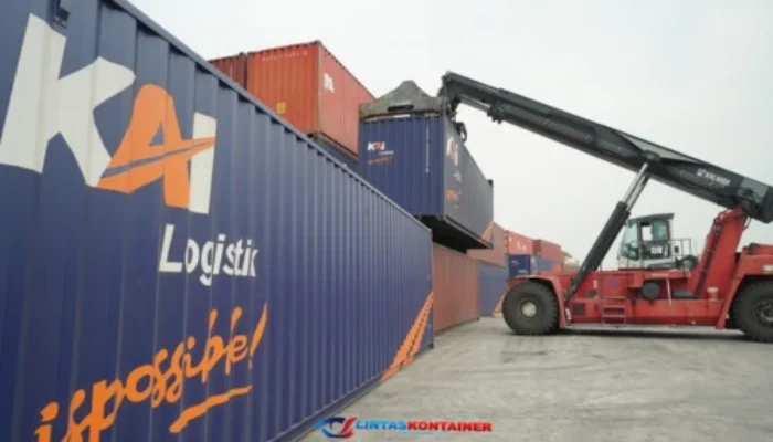 Logistik Melaju! Volume Kontainer KA Tembus Rekor Baru 239.346 Ton