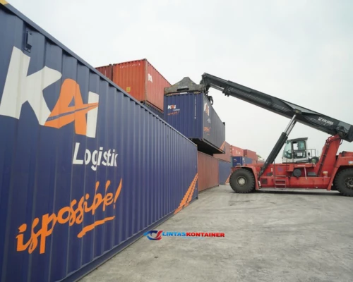 Logistik Melaju! Volume Kontainer KA Tembus Rekor Baru 239.346 Ton