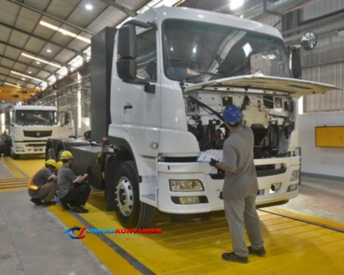 Pabrik Truk & Bus Listrik Pertama RI Resmi Berproduksi!