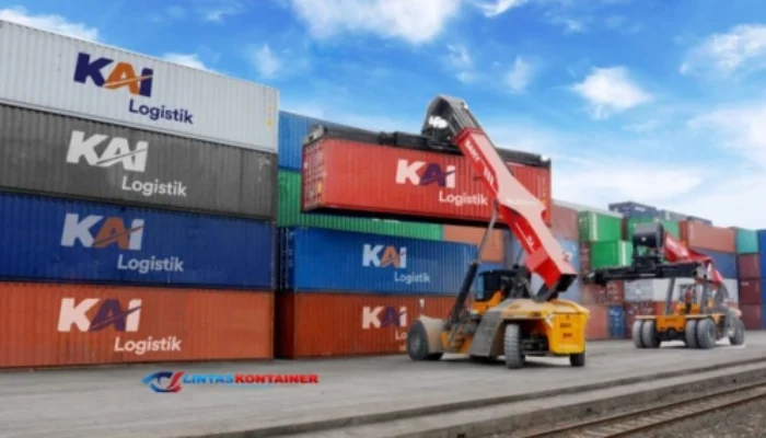 KAI Logistik Sebut Volume Angkutan Kontainer Tembus 1,14 Juta Ton di Semester I 2025