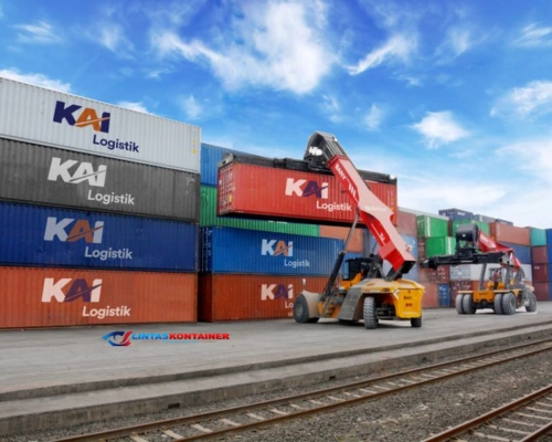 KAI Logistik Sebut Volume Angkutan Kontainer Tembus 1,14 Juta Ton di Semester I 2025