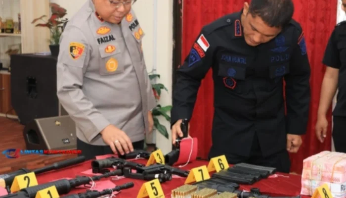 Satgas Cartenz Gagalkan Penyelundupan Amunisi di Pelabuhan Jayapura