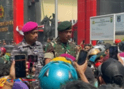 Mako Brimob Kwitang Kembali Didemo Massa: TNI Siaga, Situasi Memanas di Jakarta Pusat