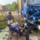 Lakalantas Maut di Tanjung Taruna: Pemotor Tewas Tertabrak Truk Kontainer
