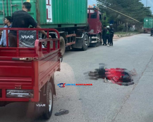 Tragedi Mitra Raya: Pemotor Tewas Tabrak Truk Kontainer!