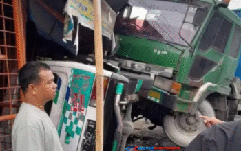 Tabrakan Maut Pick Up vs Kontainer di Medan-Simalungun, 7 Luka!