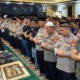 Polres Pelabuhan Tanjung Priok Gelar Salat Gaib, Doakan Driver Ojol Affan Kurniawan
