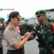 Polsek Gorontalo Kawal Heroik Kepulangan Satgas RI-PNG!
