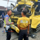 Truk Tabrak Bokong Kontainer di Tempuran Magelang, Sopir Terjepit