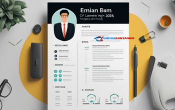 Contoh CV Lamaran Kerja 2025, Template ATS-Friendly!