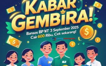 Kabar Gembira! Bansos BPNT Tahap 3 September 2025 Cair Rp600 Ribu, Cek Sekarang!