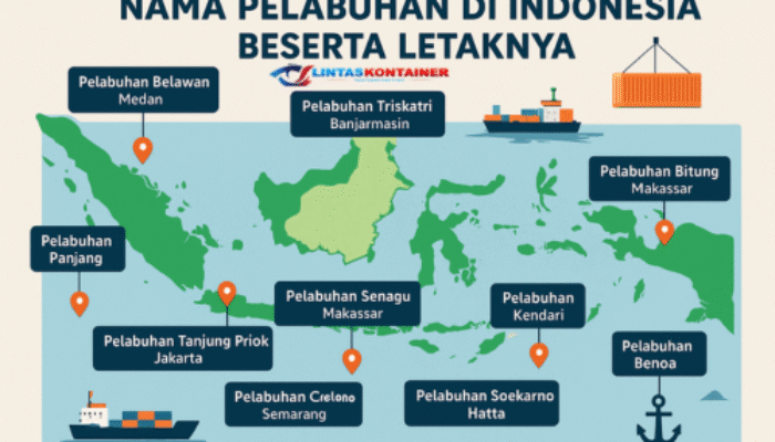 Nama Pelabuhan di Indonesia Beserta Letaknya: Daftar Lengkap 2025