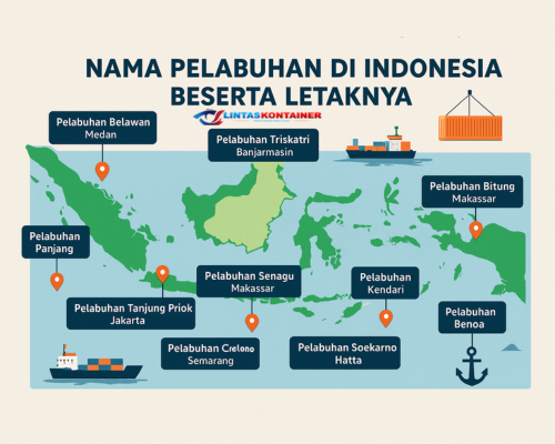 Nama Pelabuhan di Indonesia Beserta Letaknya: Daftar Lengkap 2025