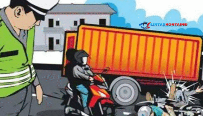 Sopir Truk BP 8125 DU Diamankan: Kecelakaan Kontainer Maut di Batuampar!