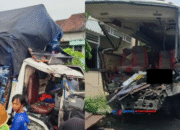 Kecelakaan Maut di Jembatan Suramadu! Bus Damri vs Truk Kontainer, 2 Orang Tewas