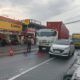 Truk Kontainer Mogok di Cibadak Sukabumi: Lalu Lintas Macet Parah Sore Ini!