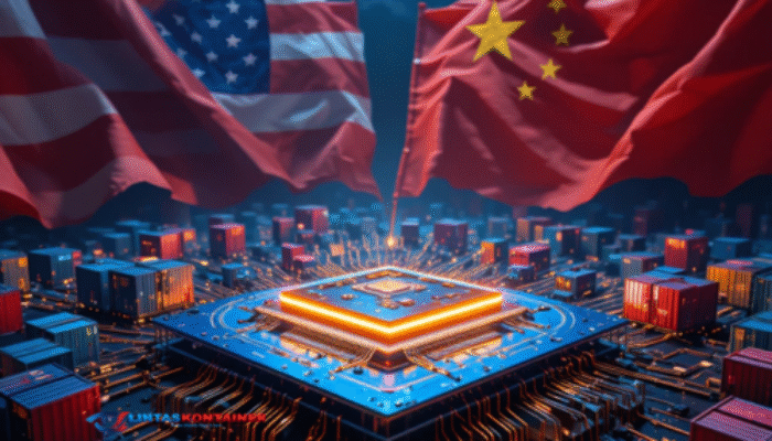 China Balas Dendam Blokir Total Chip AS, Perang Teknologi Memanas!