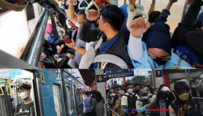 KRL Penuh Sesak! Subsidi Tiket Tembus Rp1,7 Triliun!