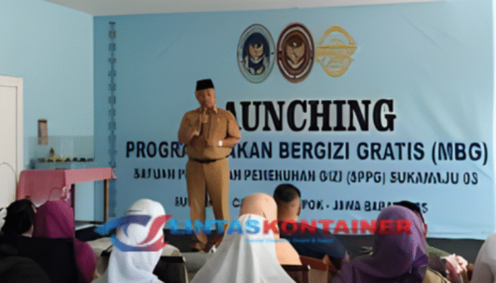 Supian Suri Resmikan SPPG Sukamaju 03: Dapur MBG ke-46 di Depok