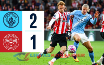 Hasil & Statistik Manchester City vs Brentford Carabao Cup!