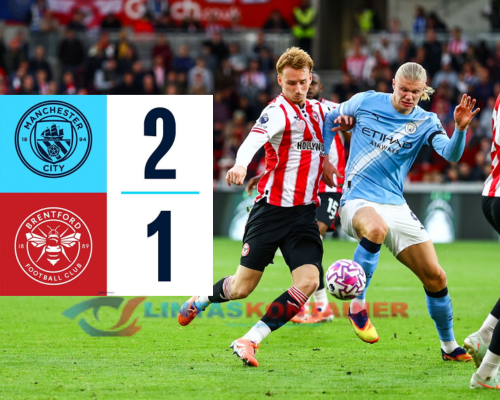 Hasil & Statistik Manchester City vs Brentford Carabao Cup!