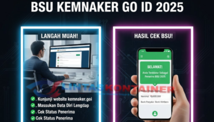 Cara Cek Status Penerima BSU Kemnaker Go Id 2025