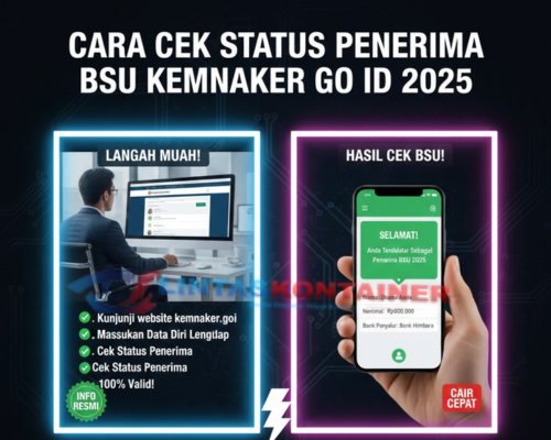 Cara Cek Status Penerima BSU Kemnaker Go Id 2025