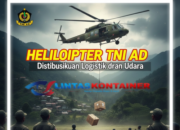 Helikopter TNI AD Lakukan Air Dropping Logistik untuk Warga Terisolasi di Sibolga