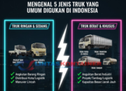 Mengenal 5 Jenis Truk yang Umum Digunakan di Indonesia
